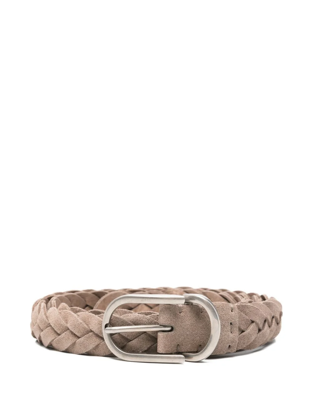 buckle leather belt - 1