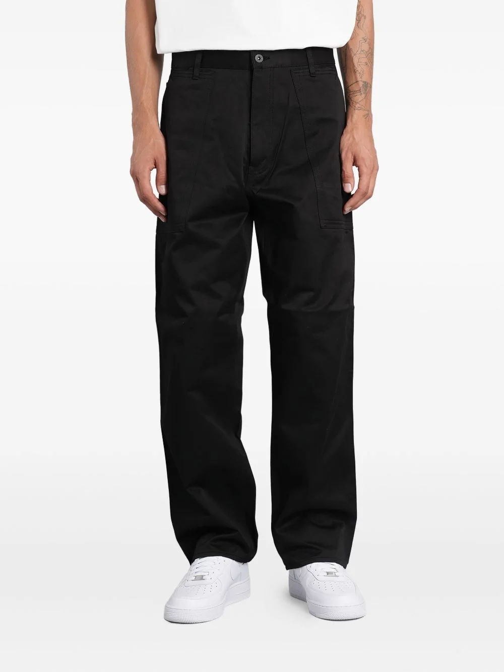 pocket-detail trousers - 1