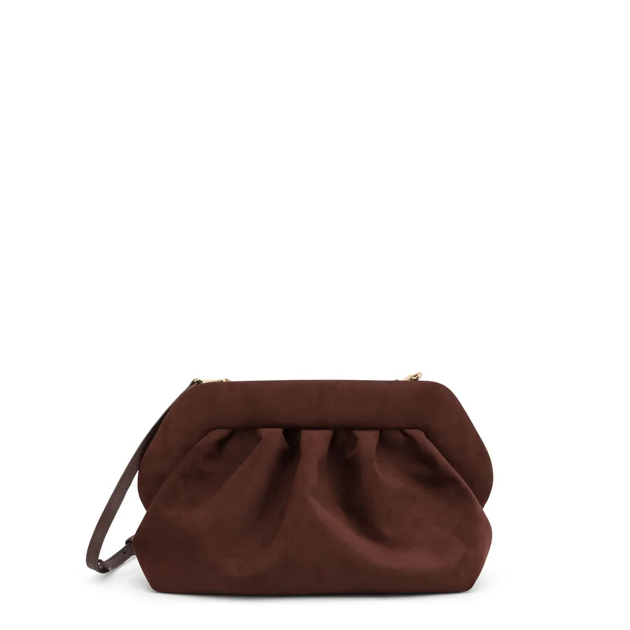 Themoiré Bios Suede Shoulder Bag - 1