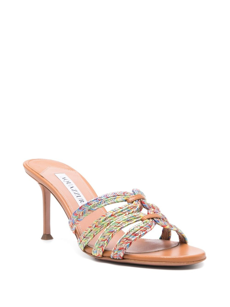 AQUAZZURA 75mm Playita sandals outlook