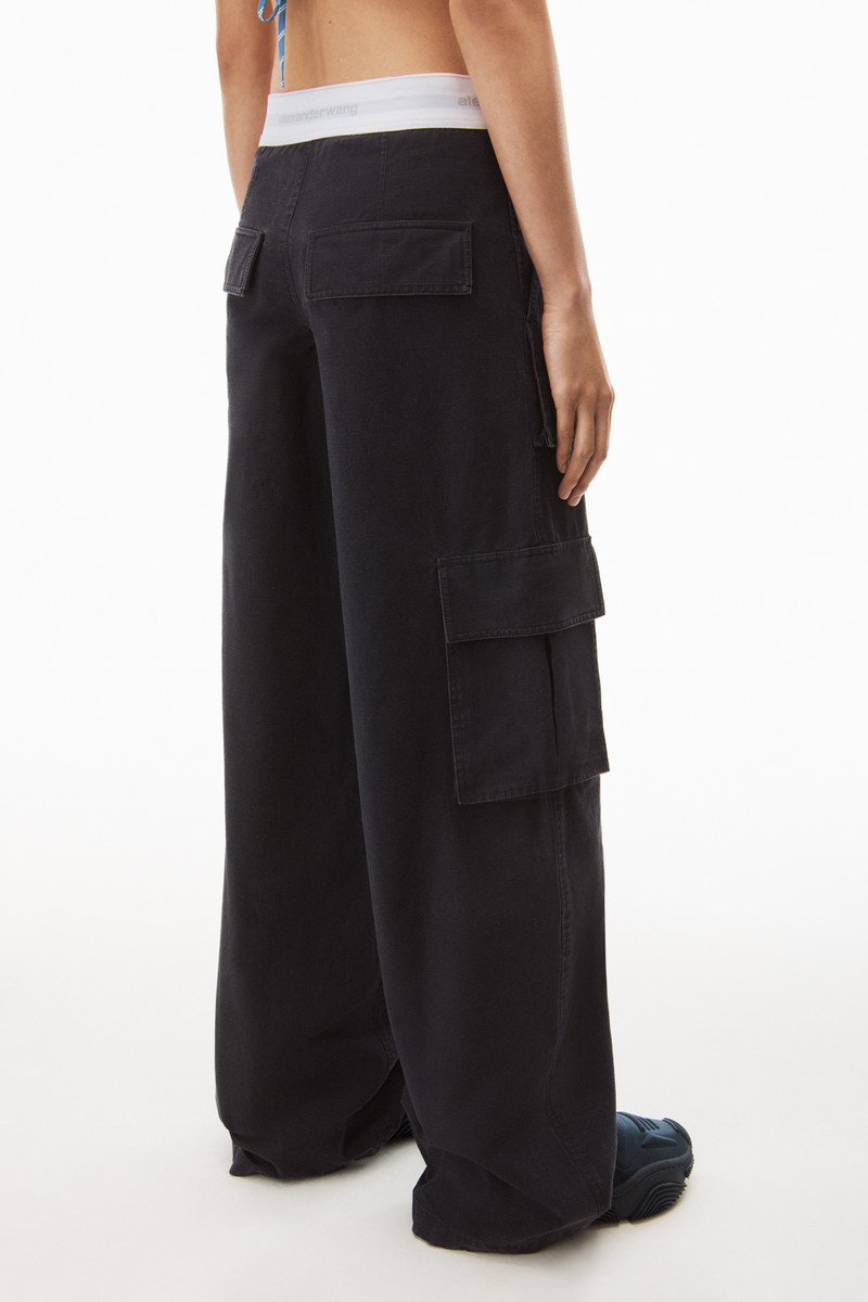 LOGO CARGO PANT IN RIPSTOP COTTON 5