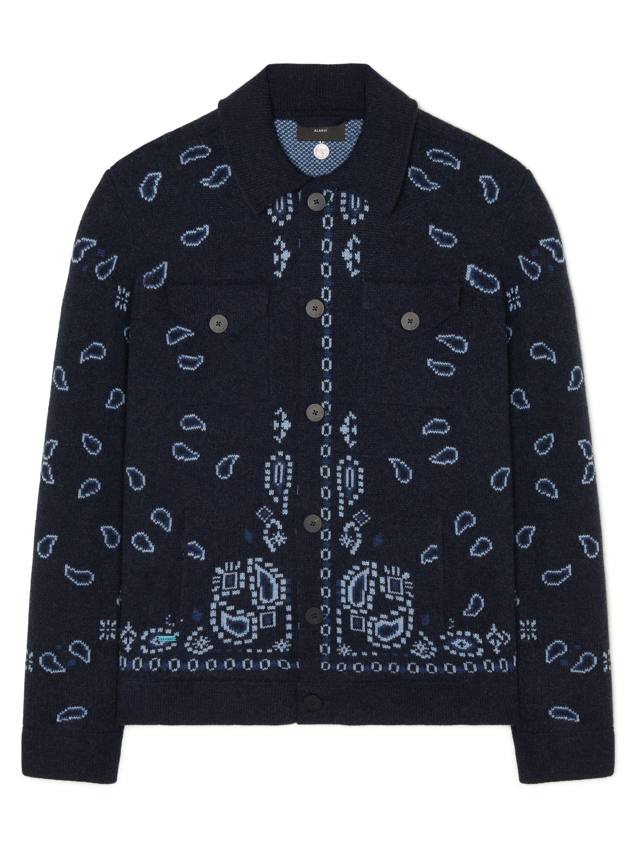 Bandana Piqué Jacquard Shirt - 1