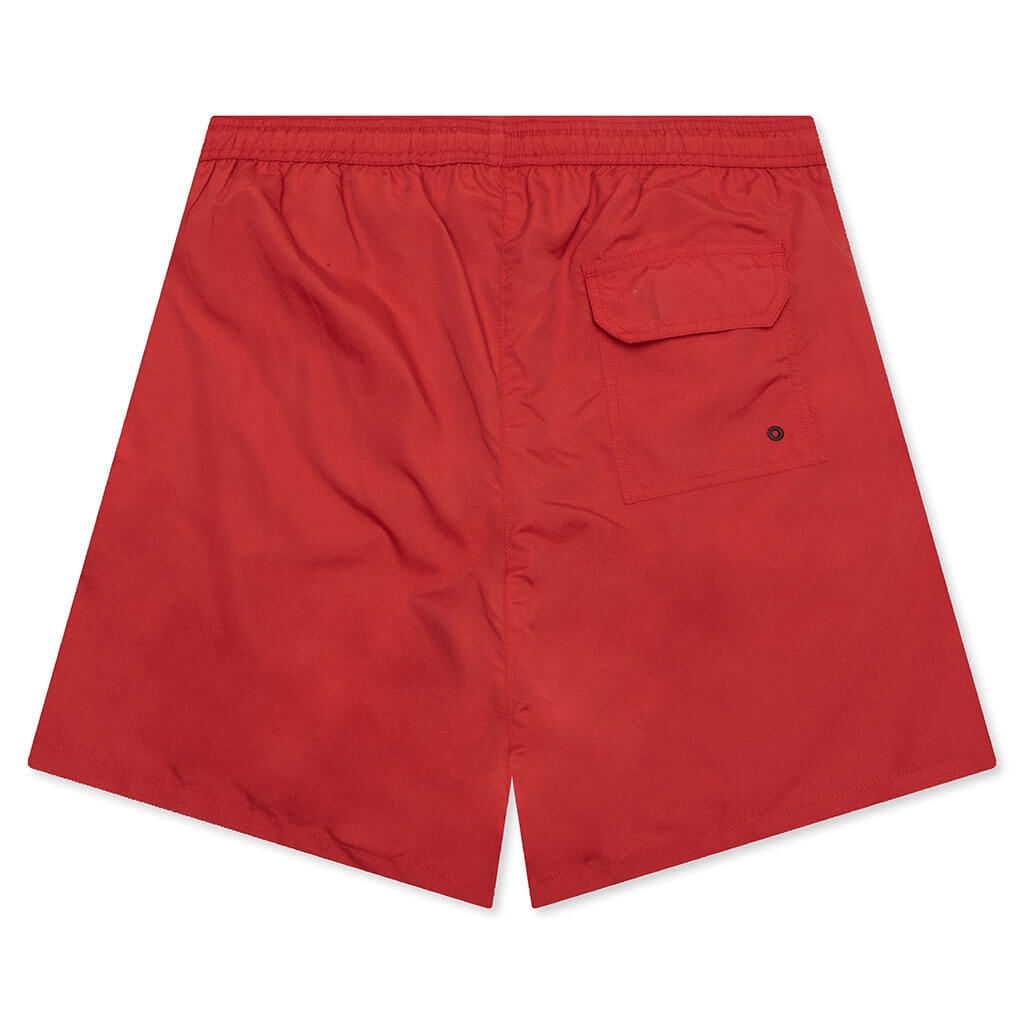 NYLON SWIM SHORTS - RED - 2