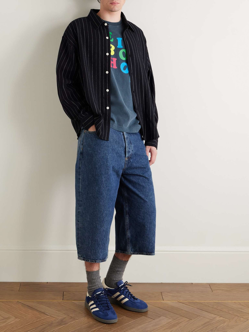 NEIGHBORHOOD Logo-Print Cotton-Jersey T-Shirt outlook