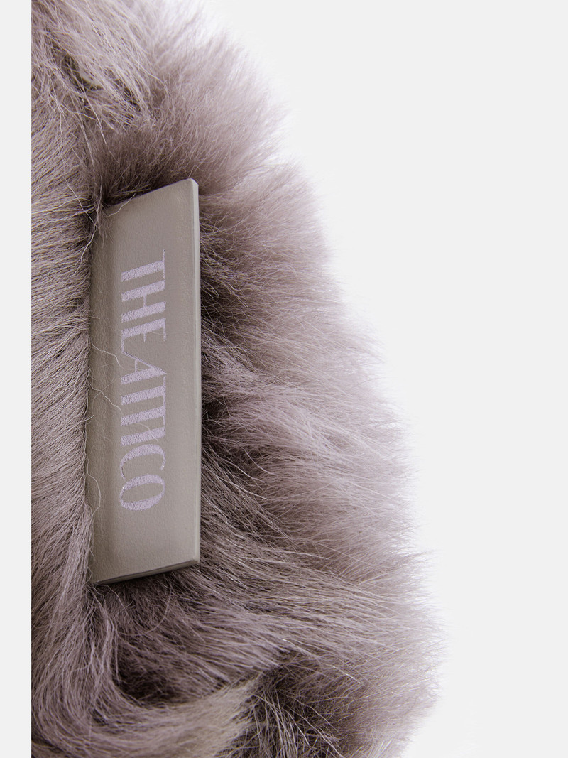 ''VIA DEI GIARDINI 15'' TAUPE TOTE BAG 6