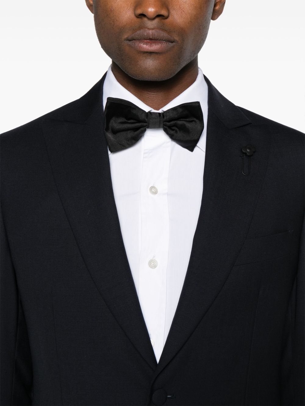 single-breasted wool suit - 5