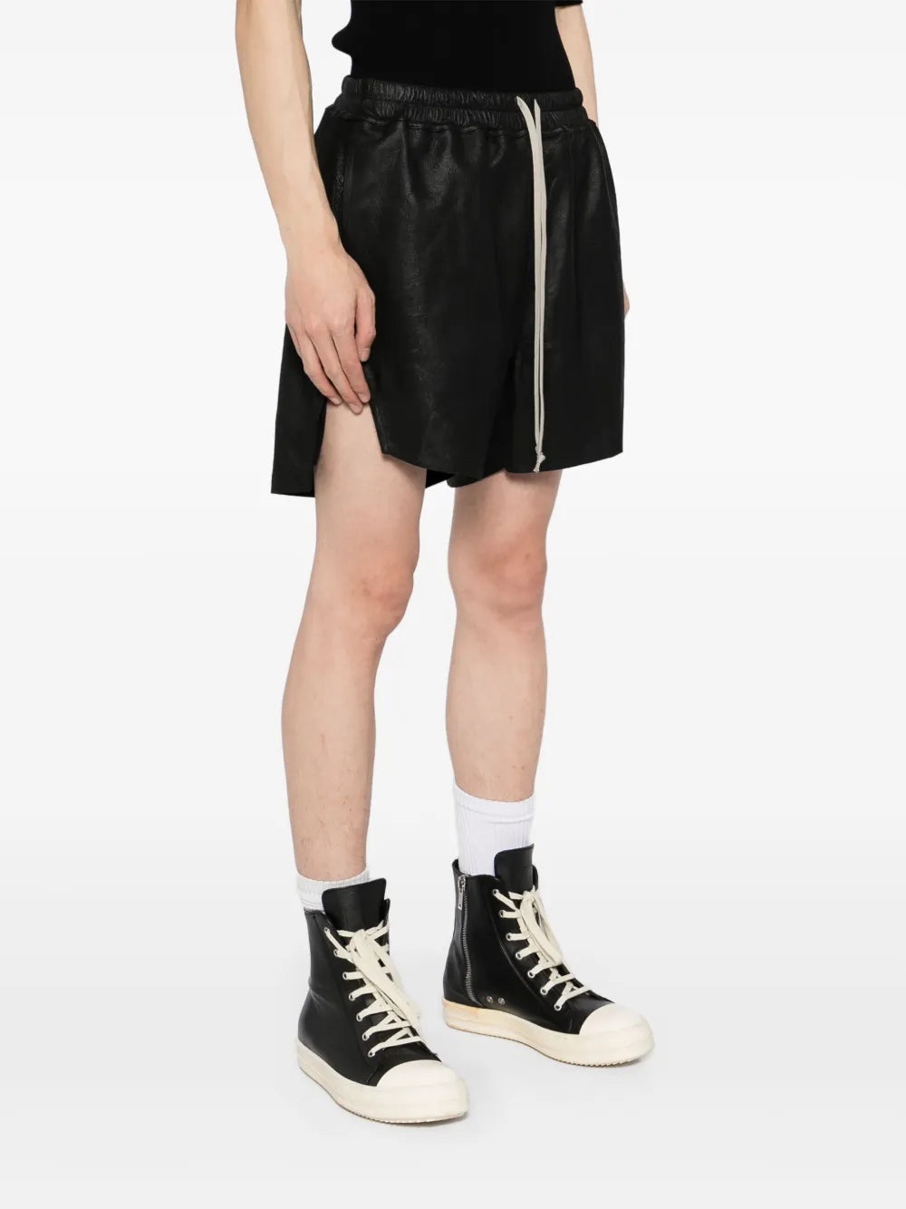 LEATHER SHORTS - 3