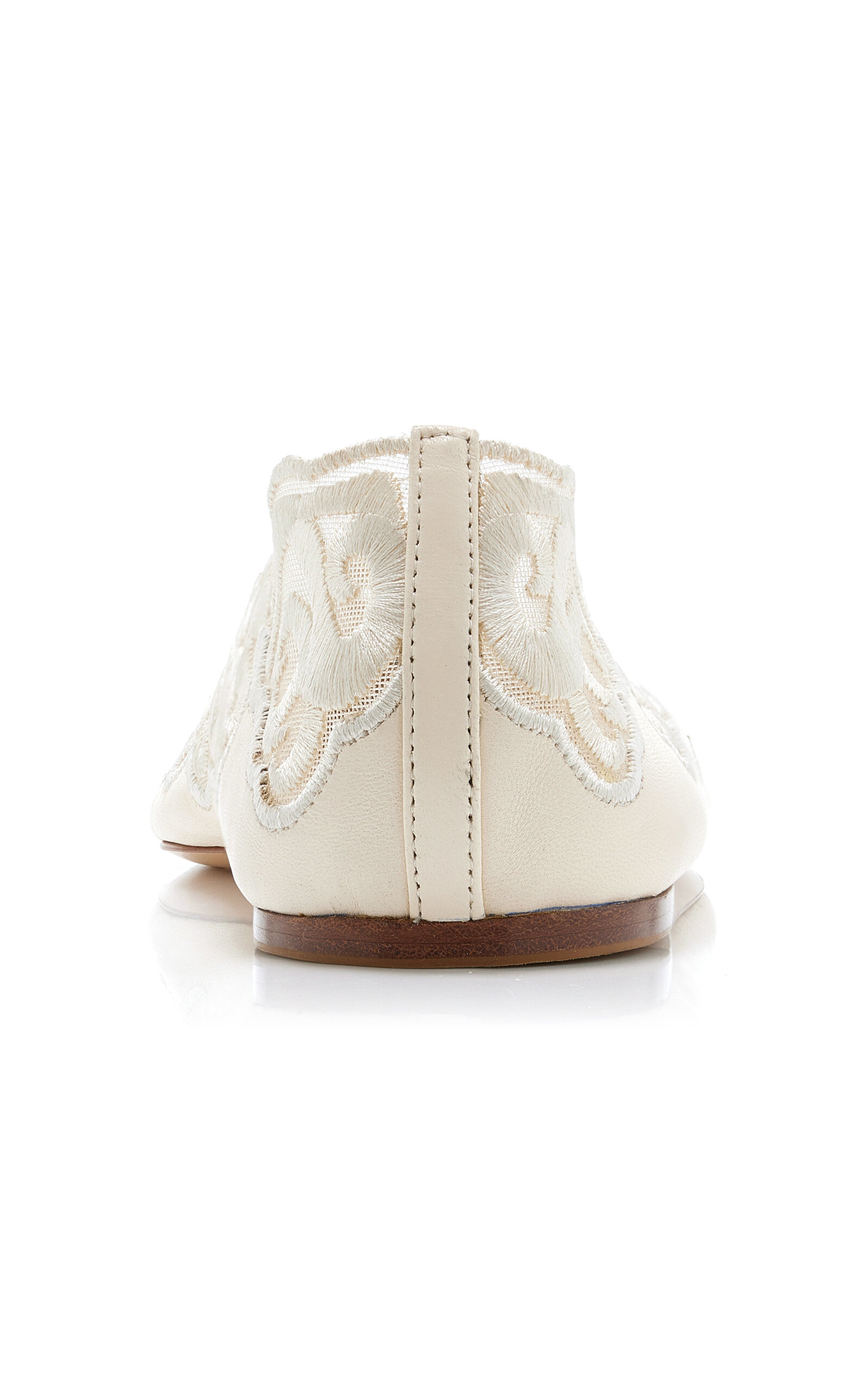 Ziva Leather Flats white - 5