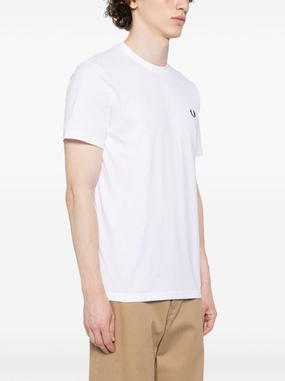 logo-print cotton T-shirt - 3