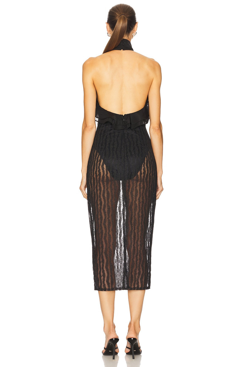 REBECCA VALLANCE Seraphina Midi Dress outlook