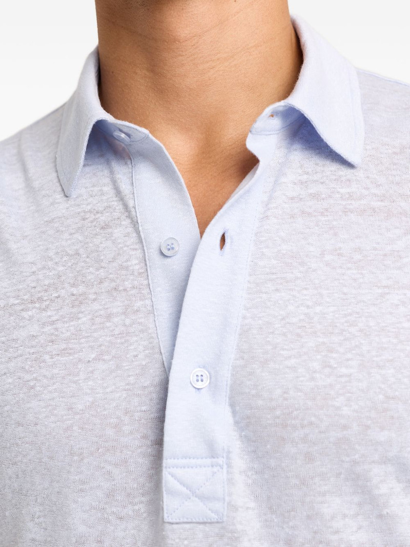 Sebastian linen polo shirt 4
