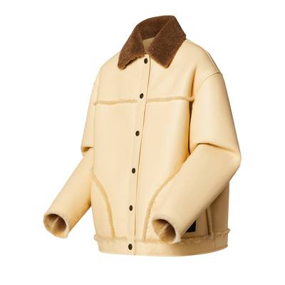 Louis Vuitton Reversible Boxy Shearling Jacket outlook