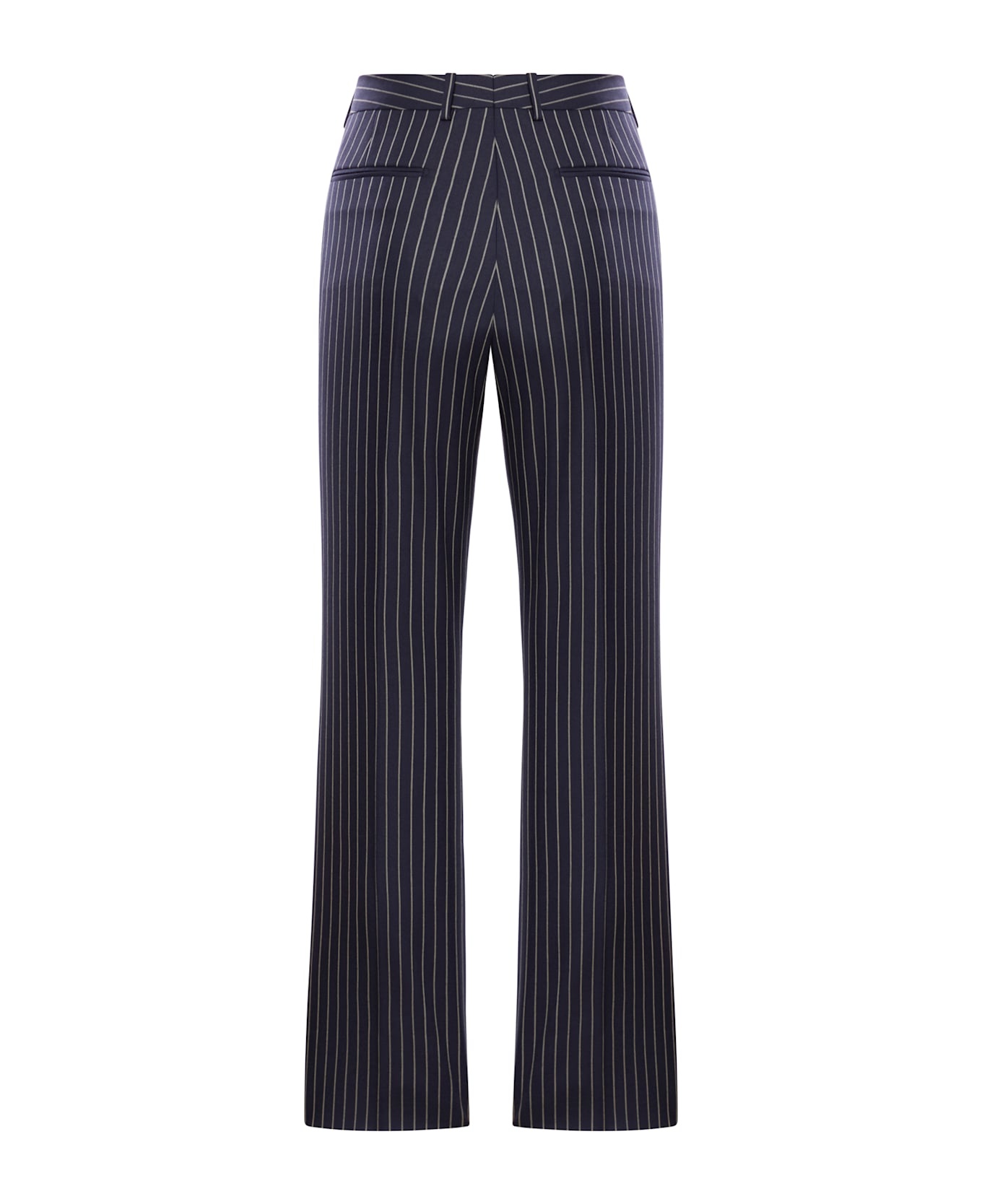 Sharp Pinstripe Tailored Pants - 2