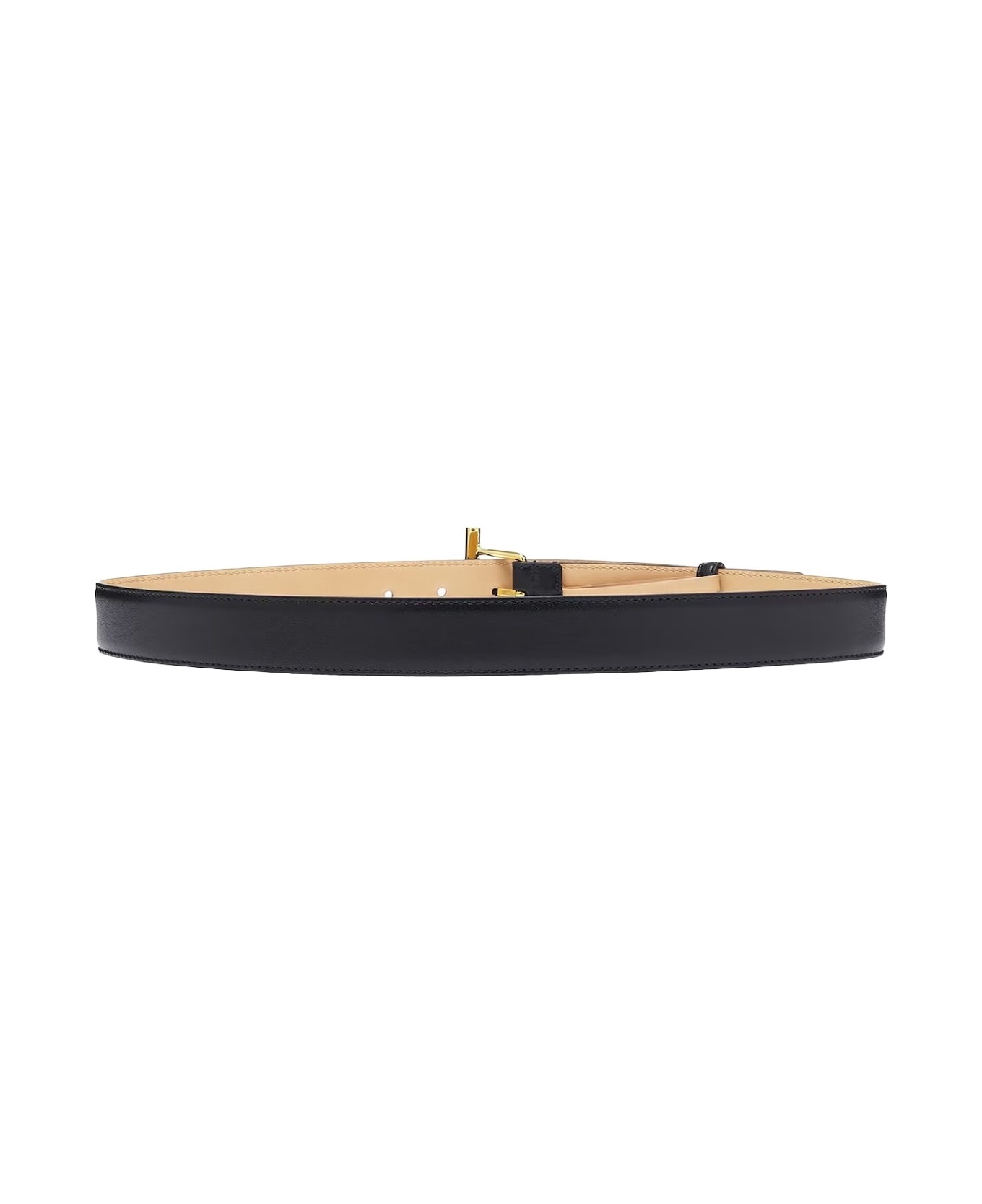 Sling Hip Belt In Black/gold - 2