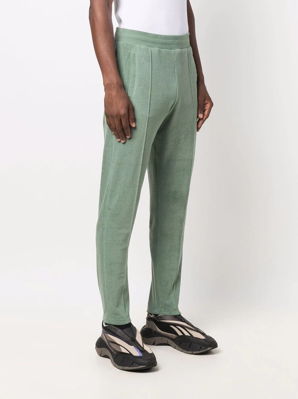 pressed-crease track trousers - 3