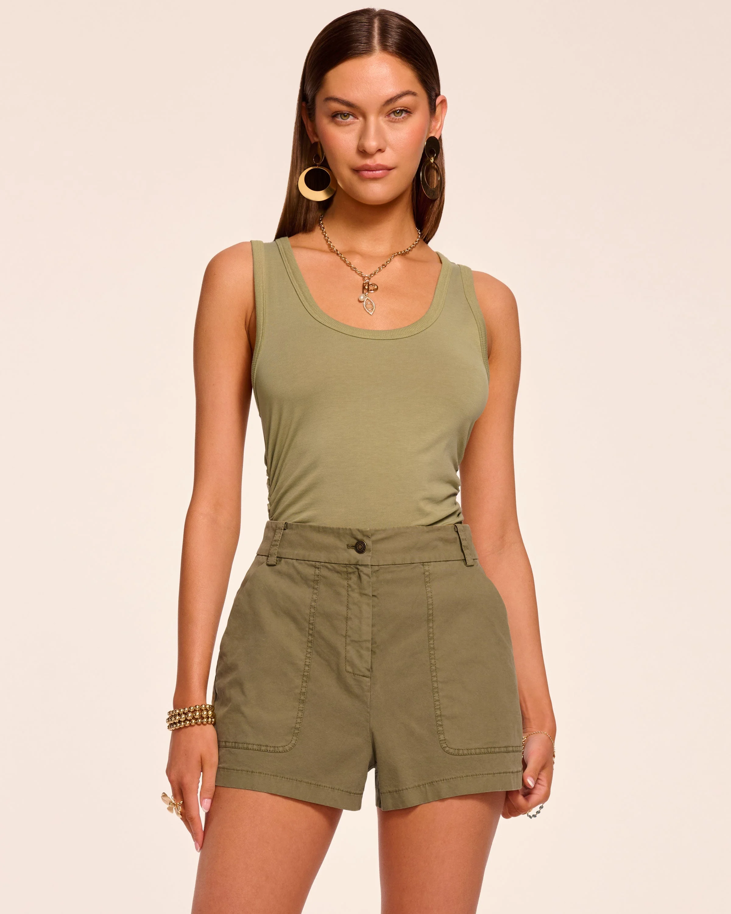 Hilary Canvas Mini Short - 1