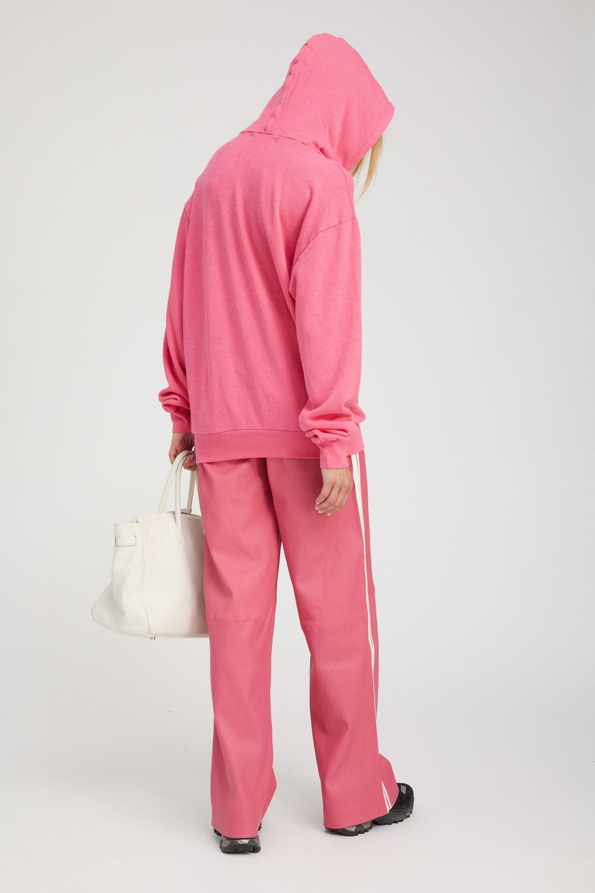 HOT PINK HEART HOODIE - 3