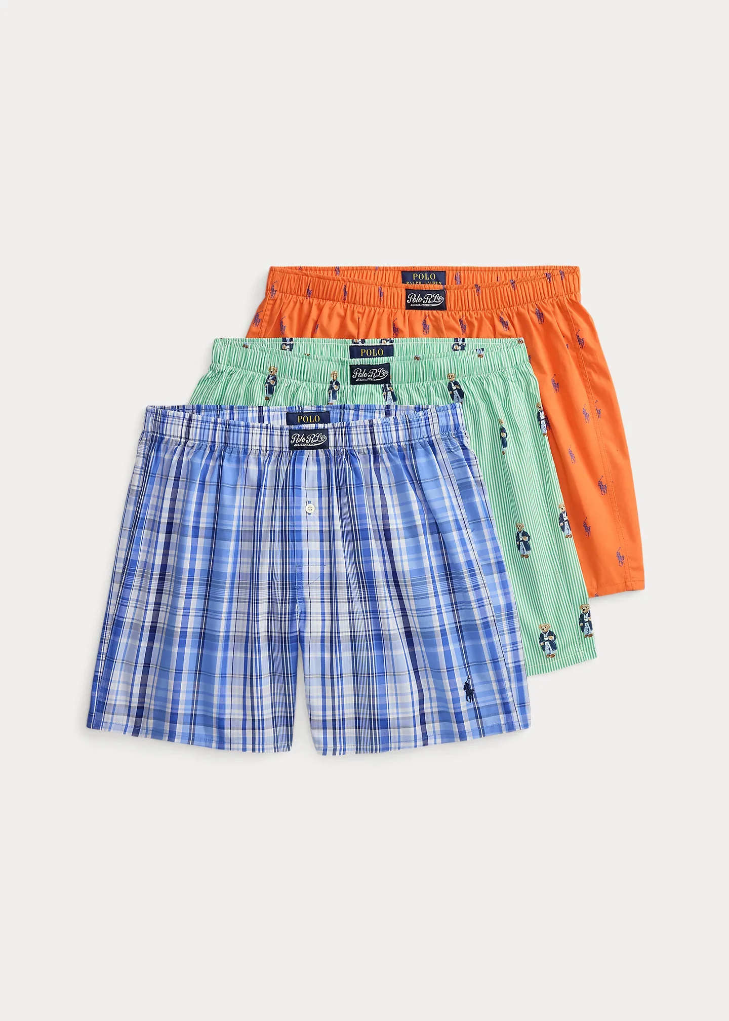 Polo Bear Cotton Boxer 3-Pack Gift Set - 1