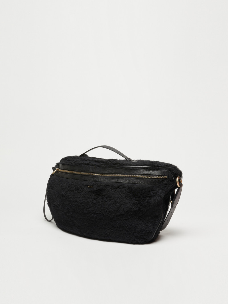 Max Mara BIGBAN2 Alpaca and silk belt bag outlook