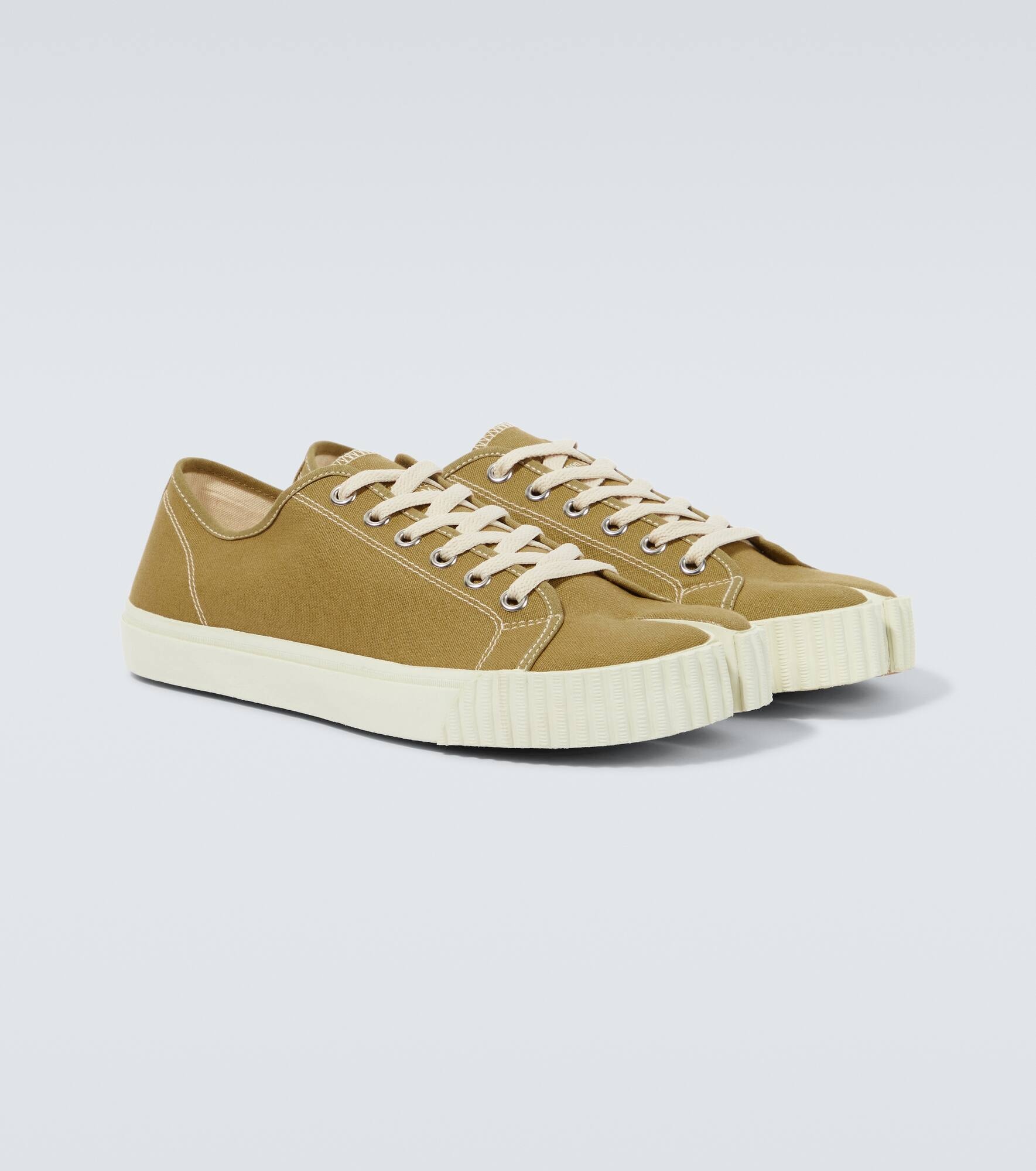 Tabi canvas sneakers - 5