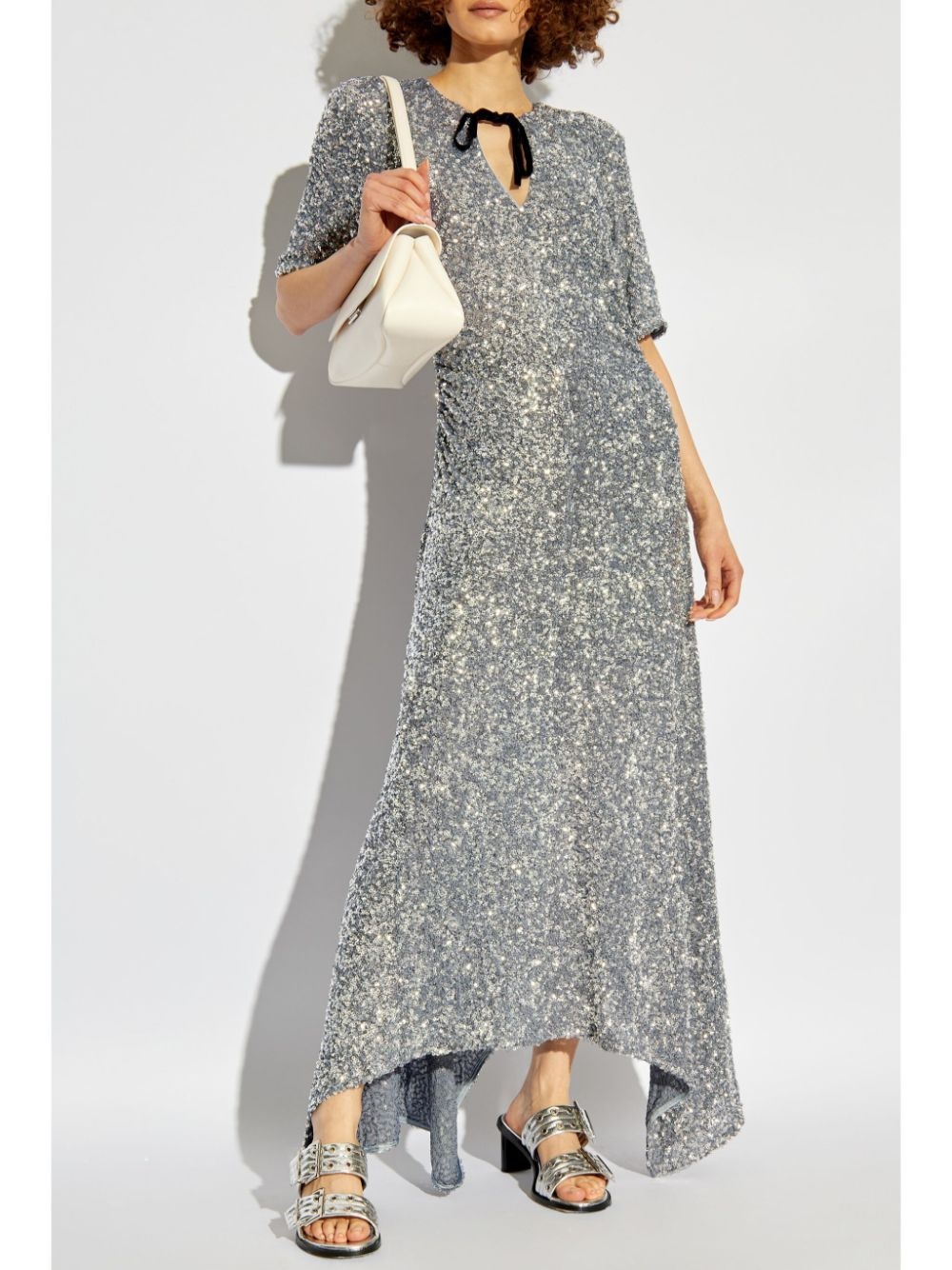 sequin-embellished maxi dress - 2