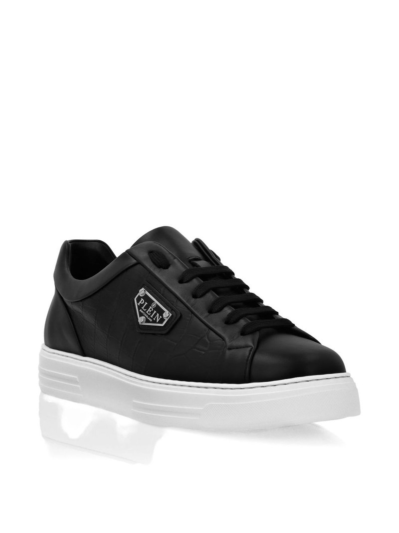PHILIPP PLEIN leather sneakers outlook