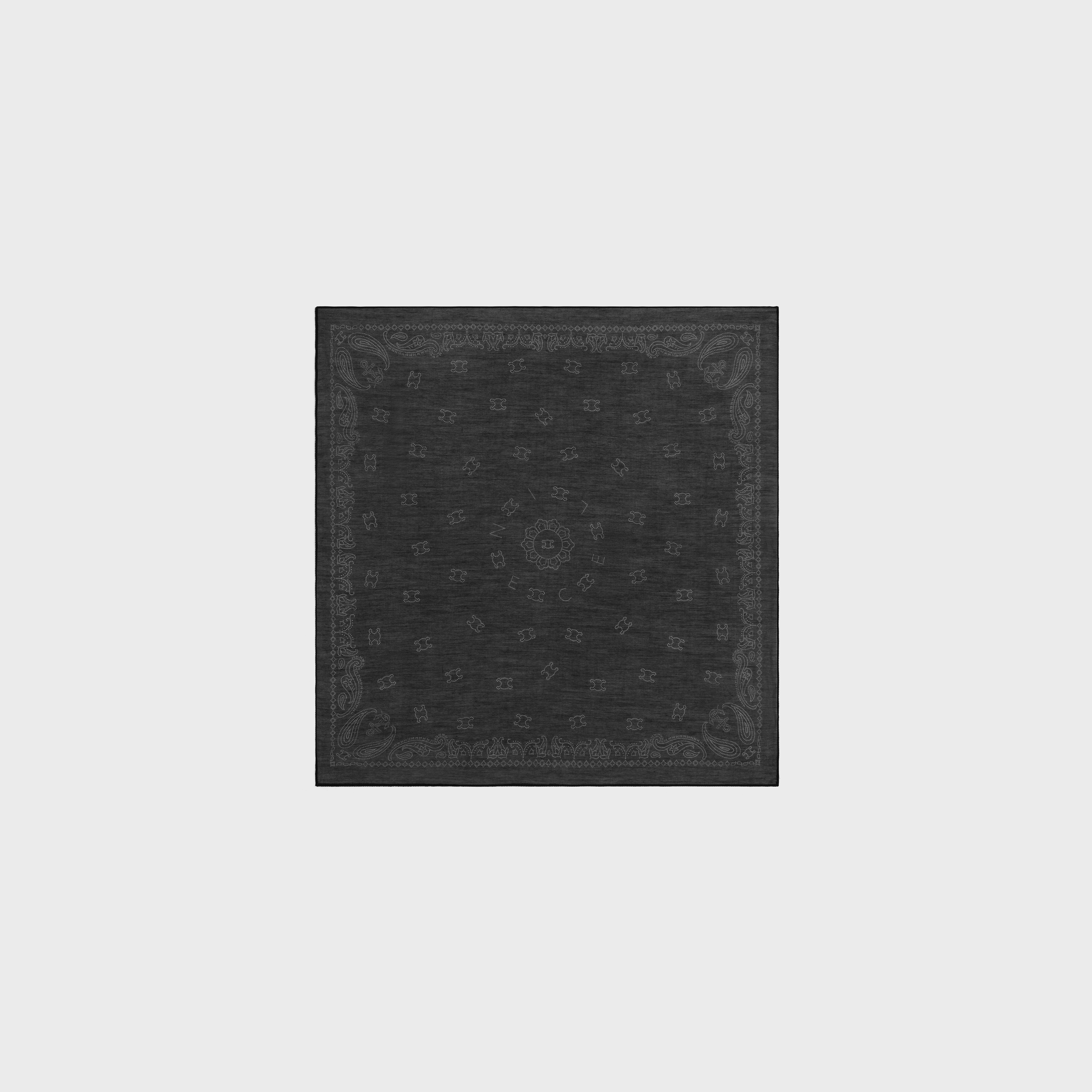 Bandana in cotton and silk - 1