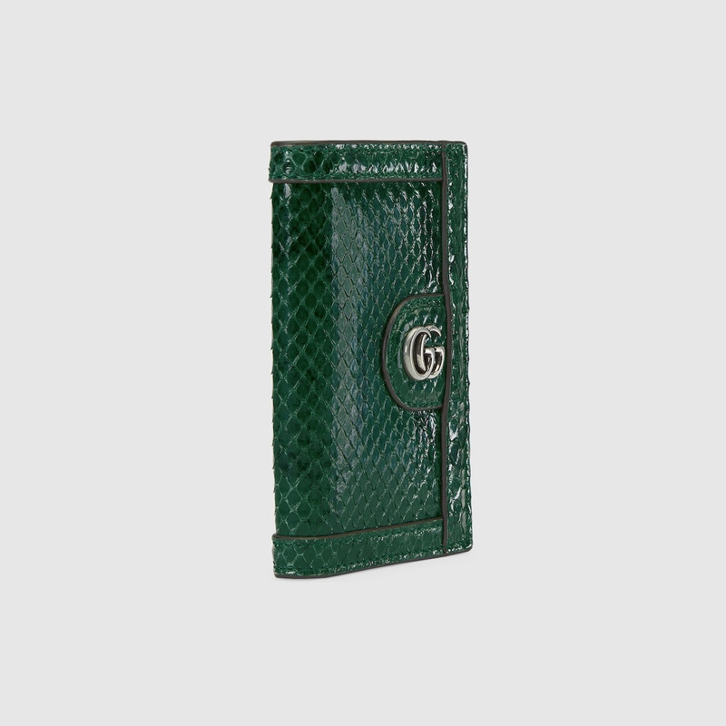 Python card case with Double G 3