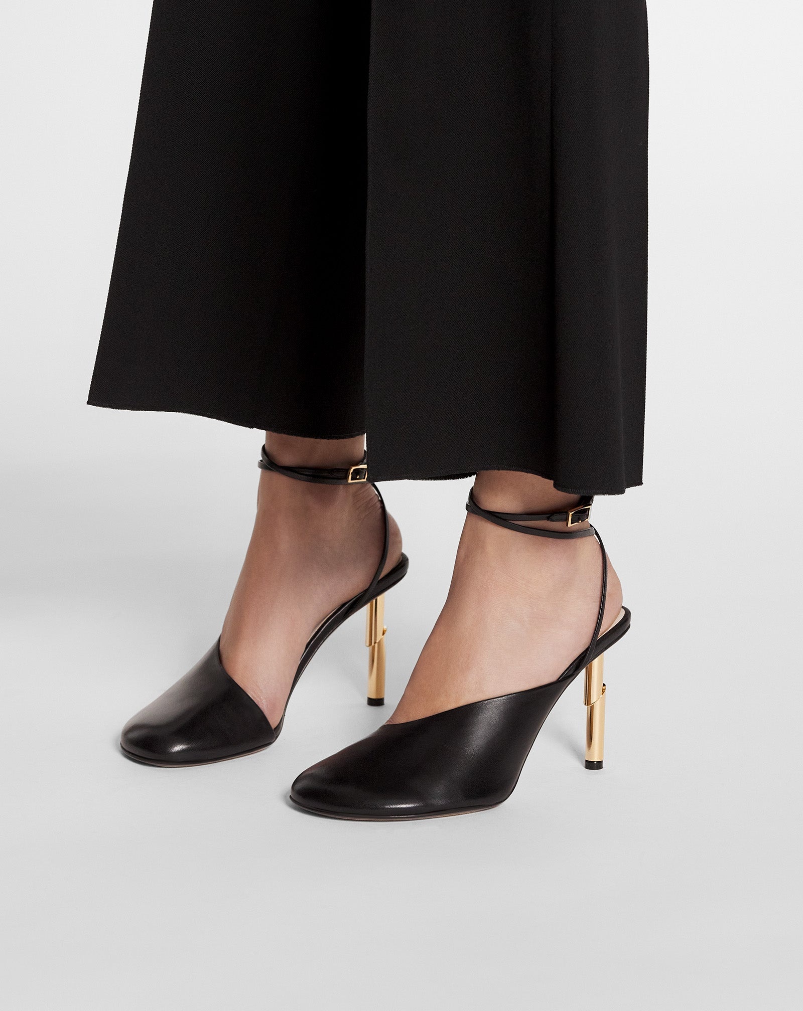 SEQUENCE BY LANVIN CLOSED SANDALS IN LEATHER - 3