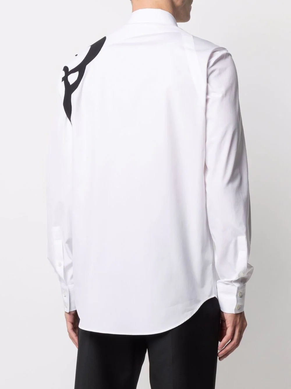 embroidered long-sleeve shirt - 4