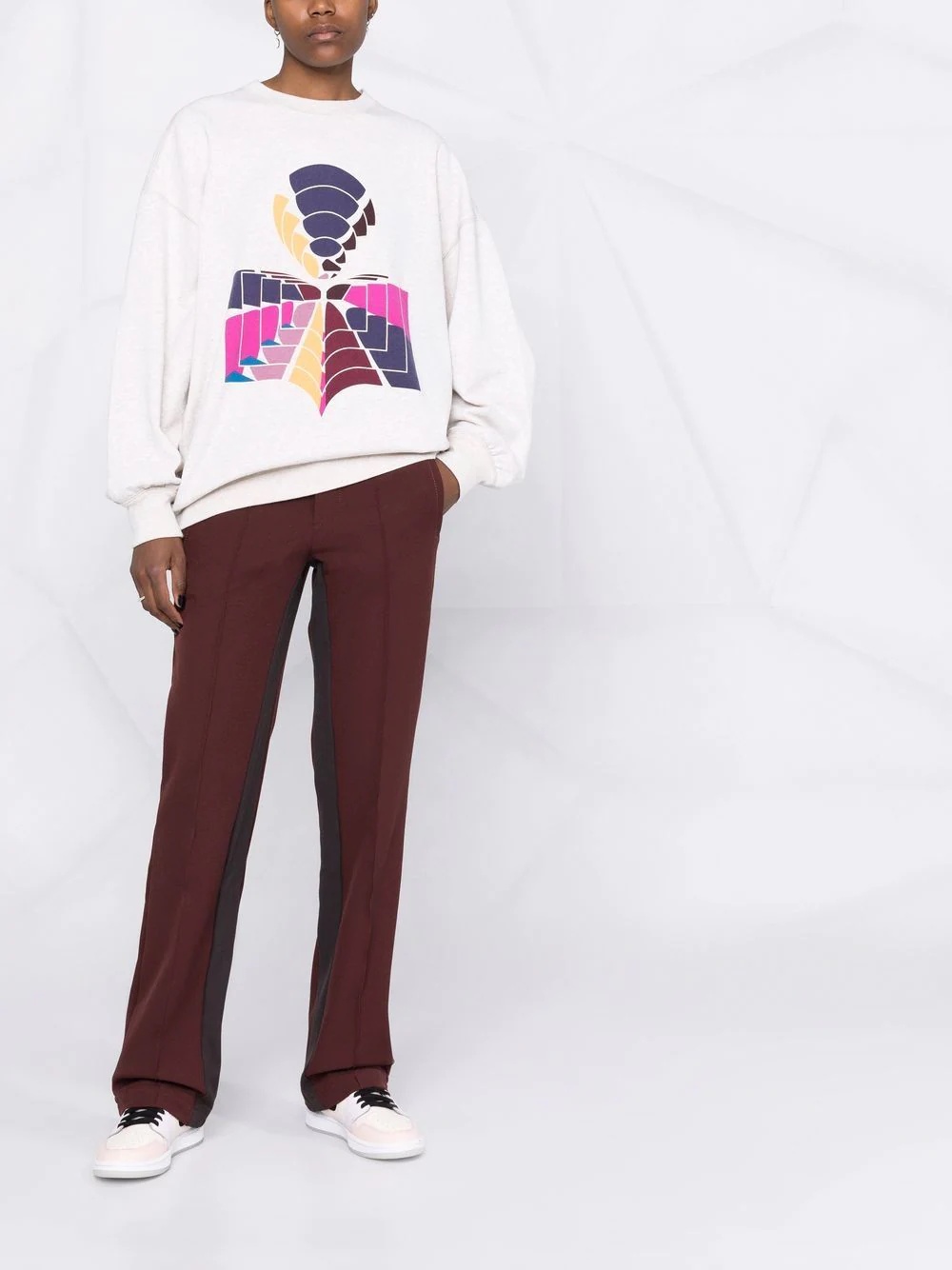 Mindy logo-print sweatshirt - 2