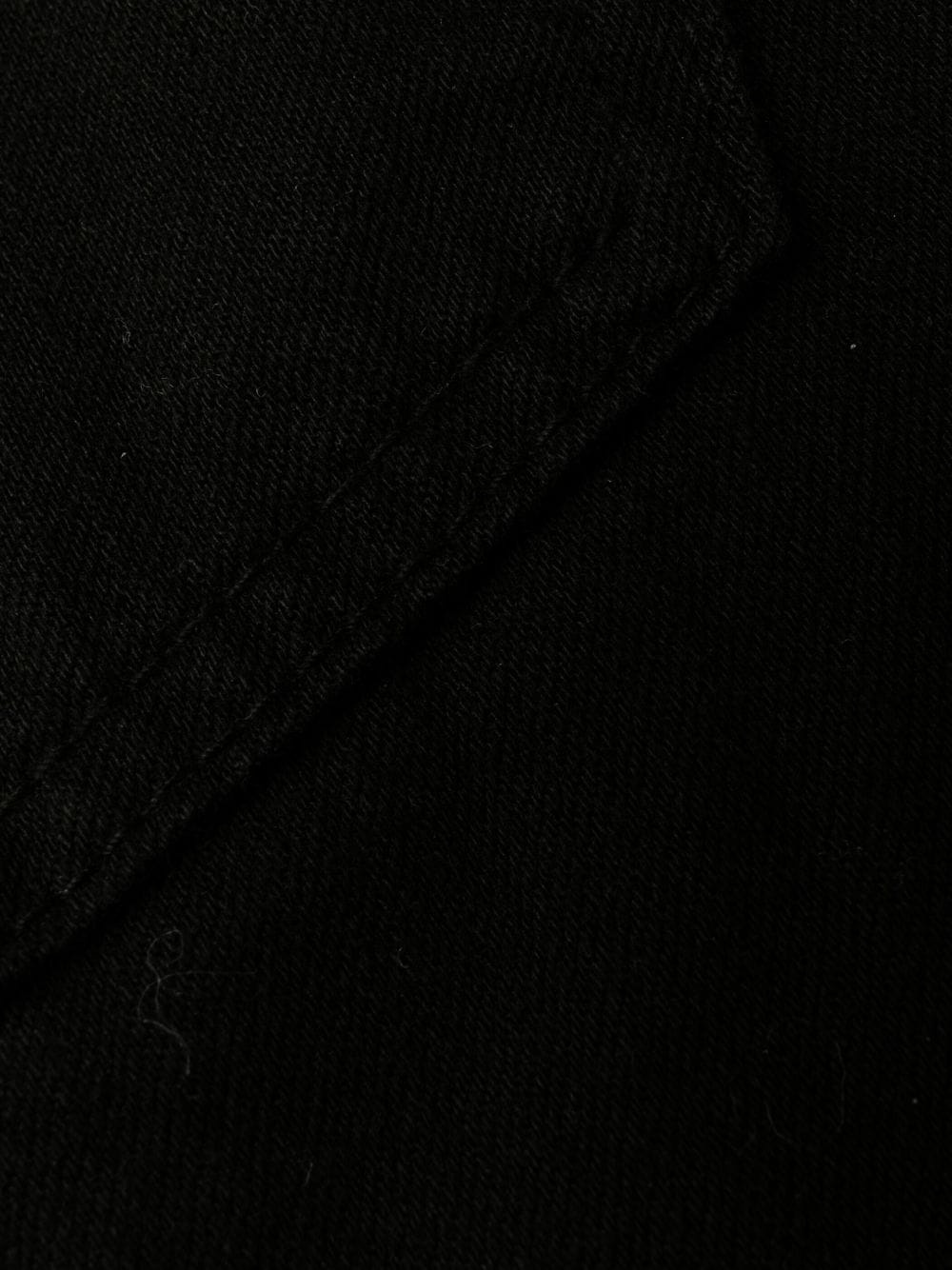 low-rise flared jeans - 6