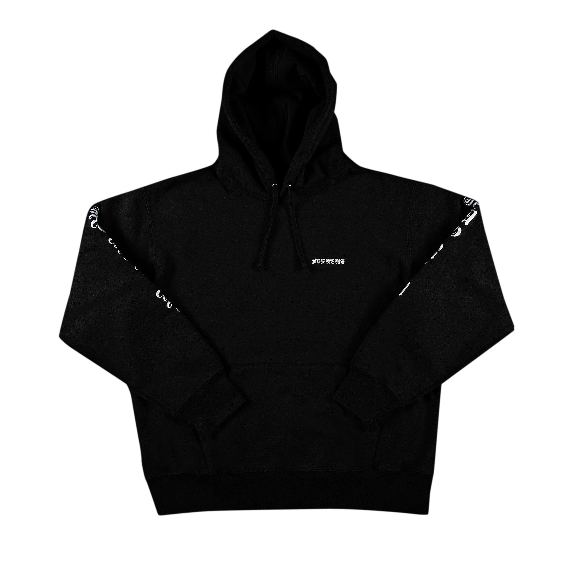 Supreme Peace 까마귀 스웨터 '블랙 이름 * - 1