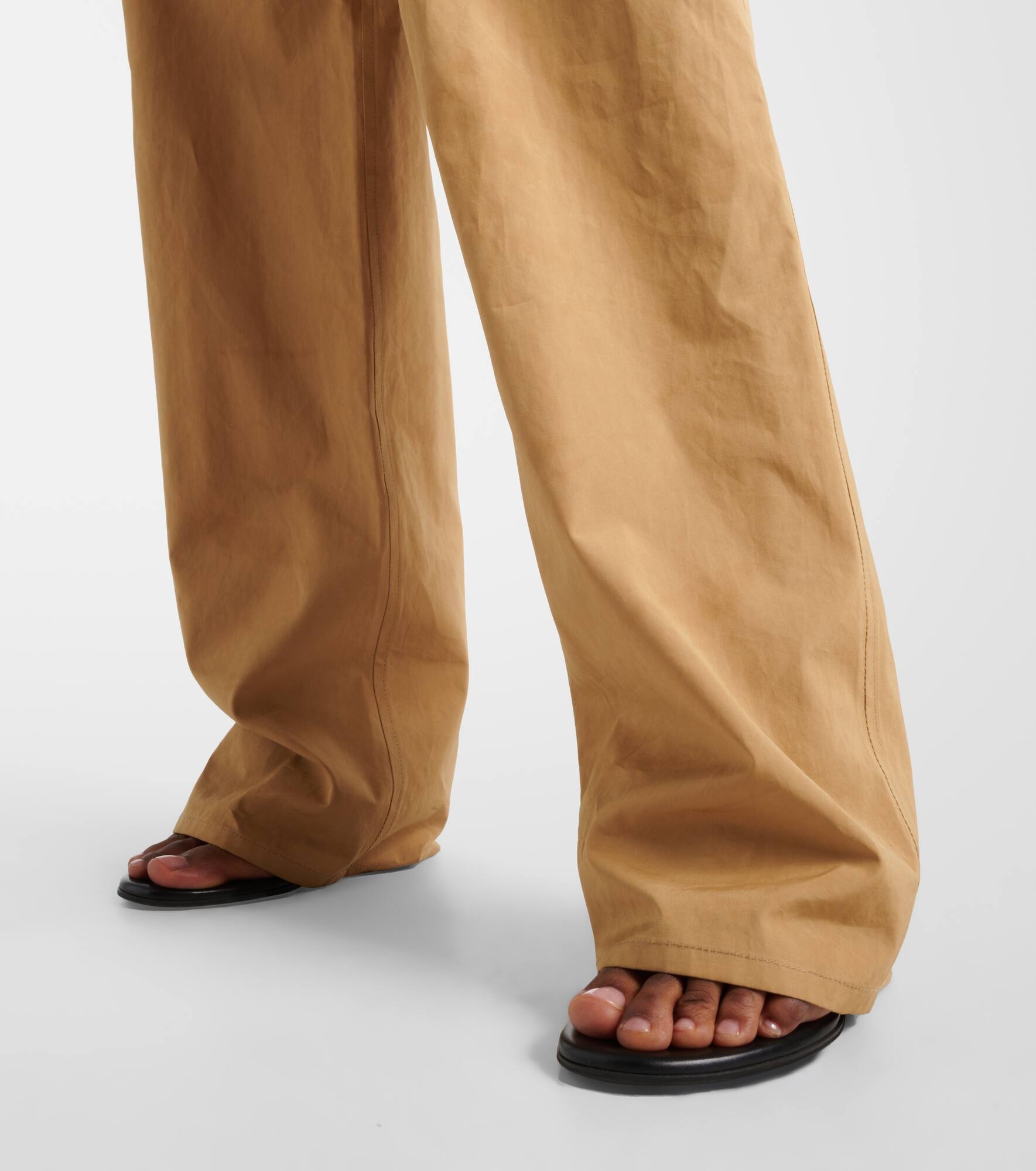 Bonnette cotton wide-leg pants - 5
