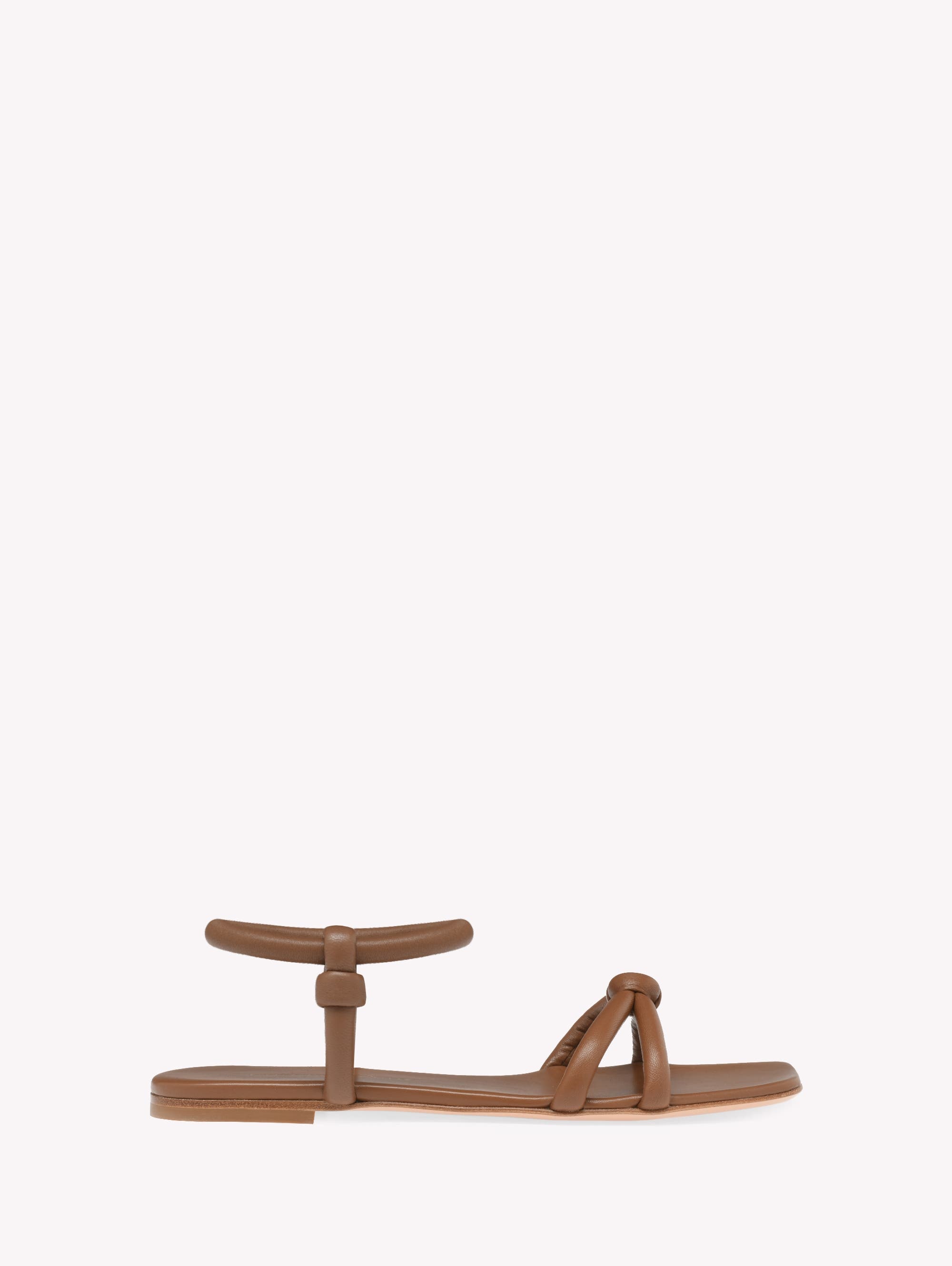 Gianvito Rossi Juno 05 Flat in Brown at Nordstrom - 1