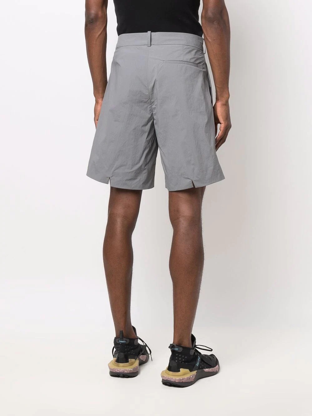 straight-leg chino shorts - 4