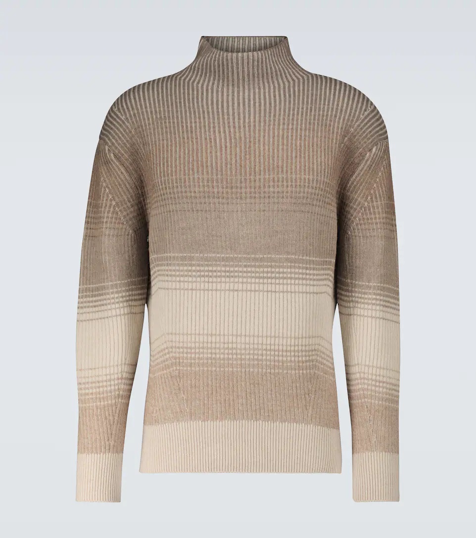 Fade cashmere-blend turtleneck - 1