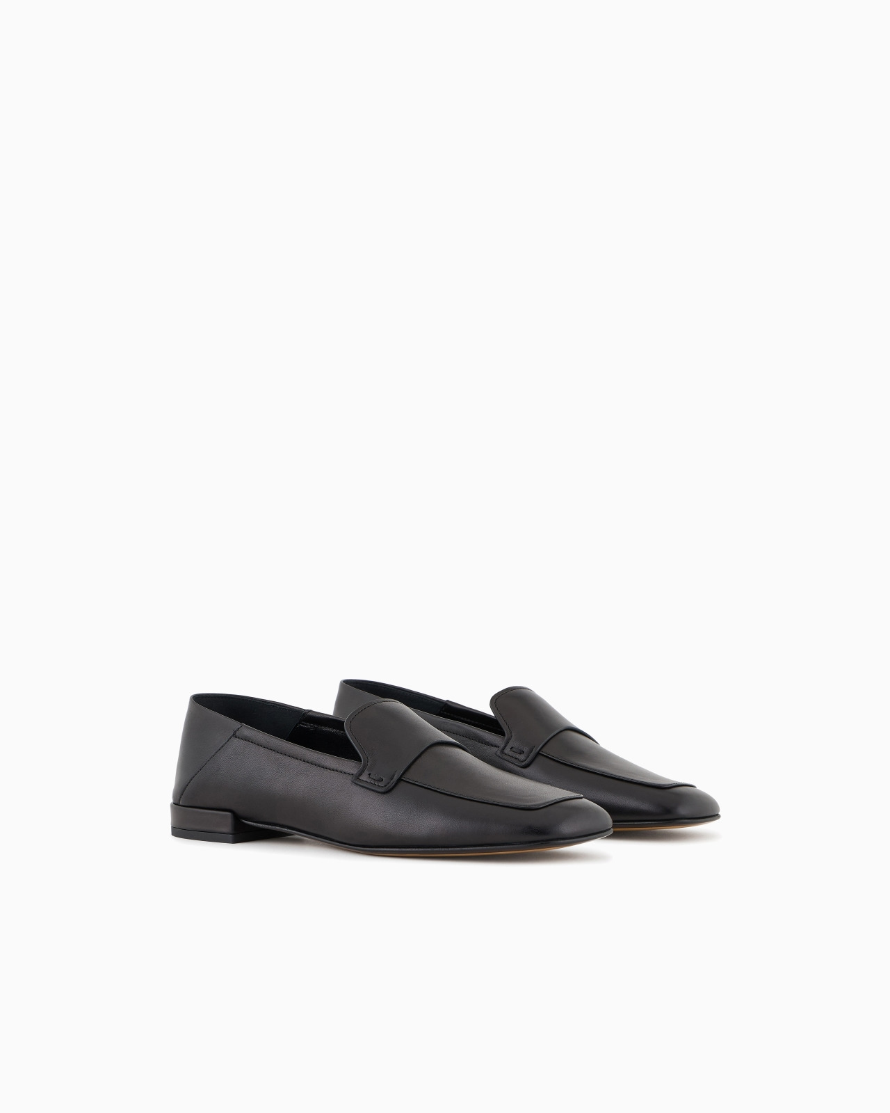 GIORGIO ARMANI X 10 CORSO COMO CALFSKIN LOAFERS - 2