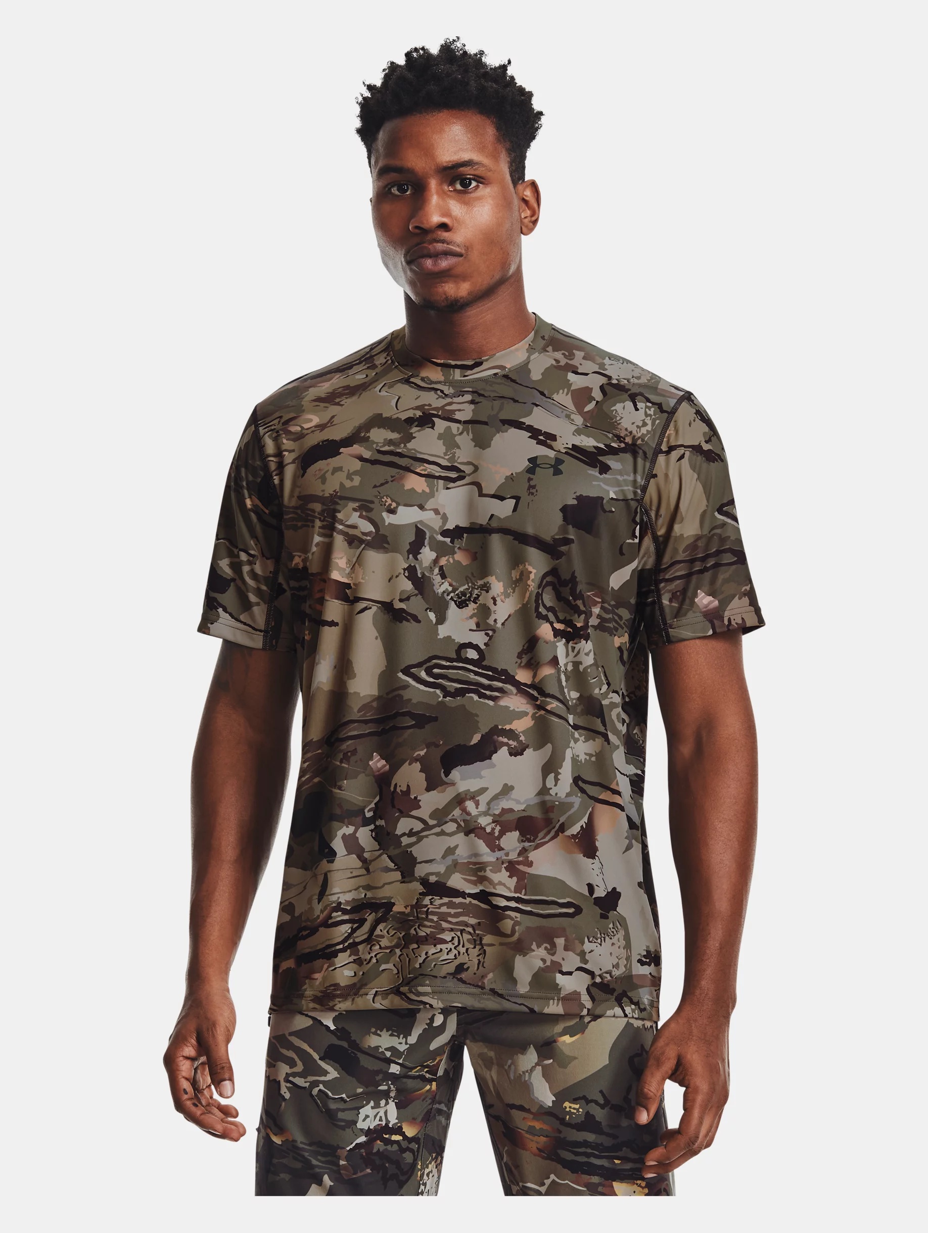 Men's UA Iso-Chill Brush Line Short Sleeve - 2