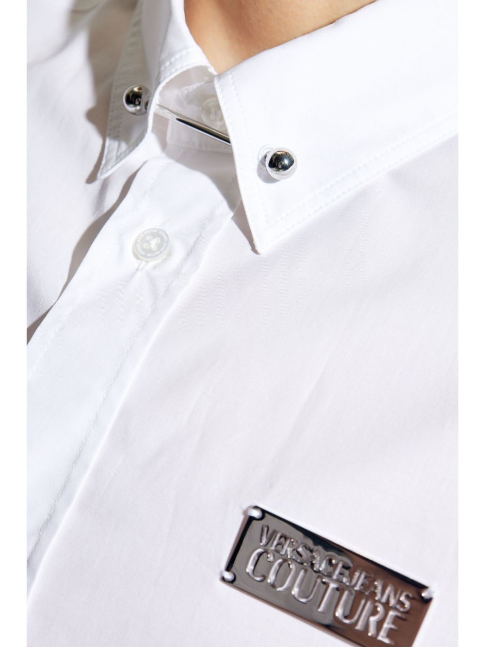 logo-appliquÃ© shirt - 5