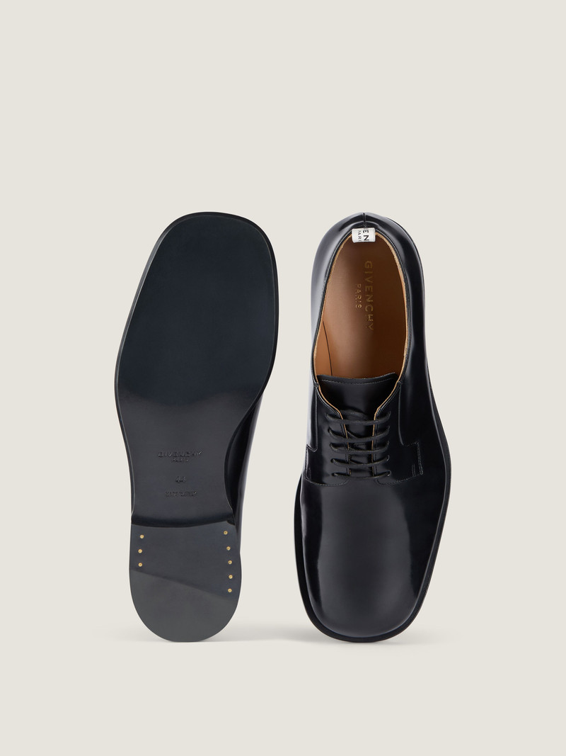 TUX DERBIES IN BRUSHED LEATHER 5