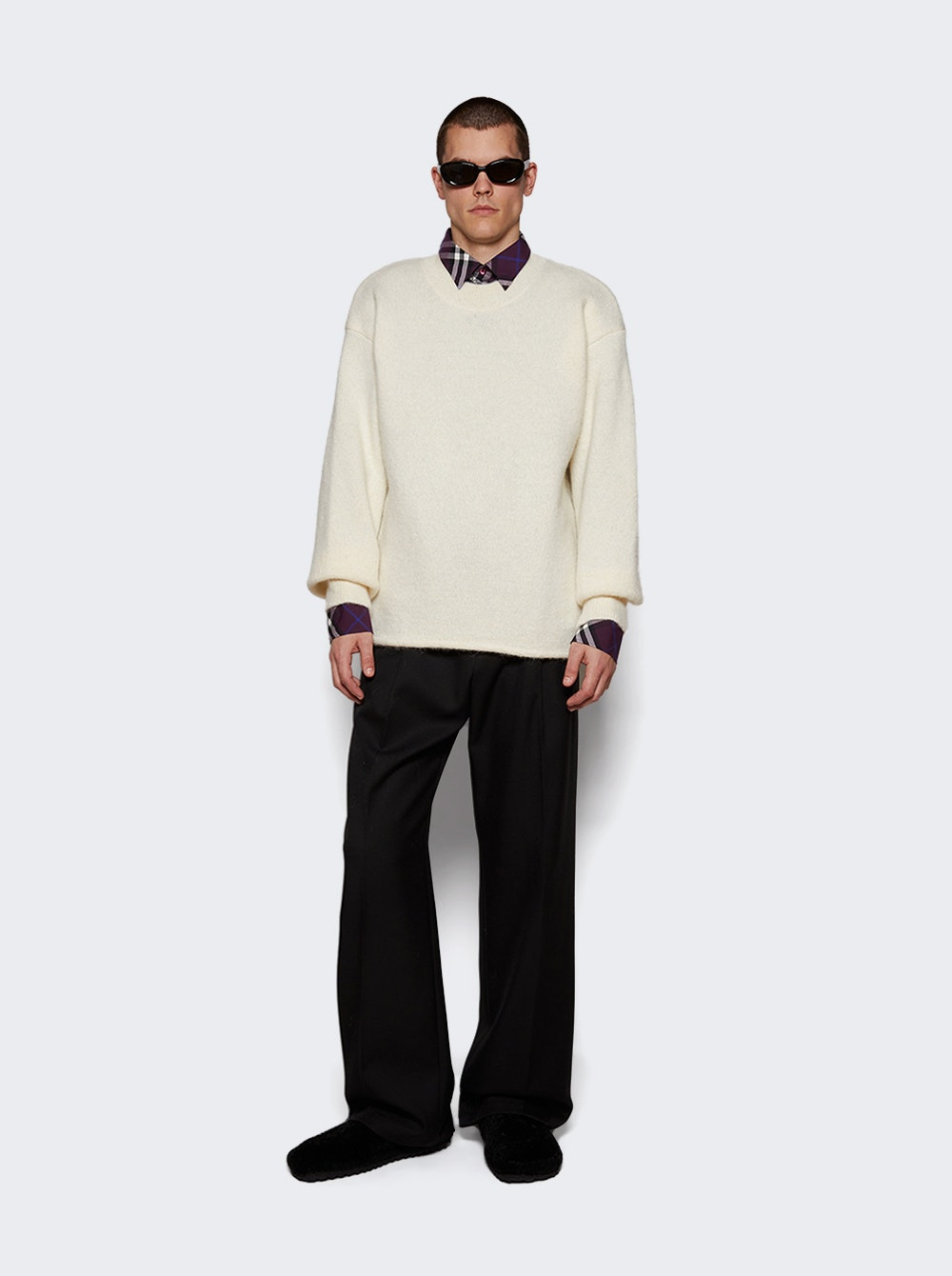 Le Pull Logo Sweater Light Beige - 2