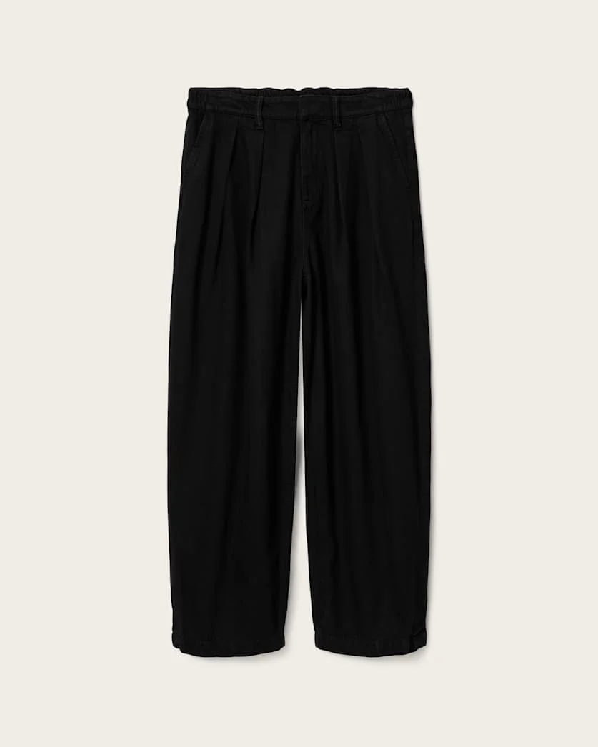 BECCO TAPERED LEG PLEATED PANTS - 1