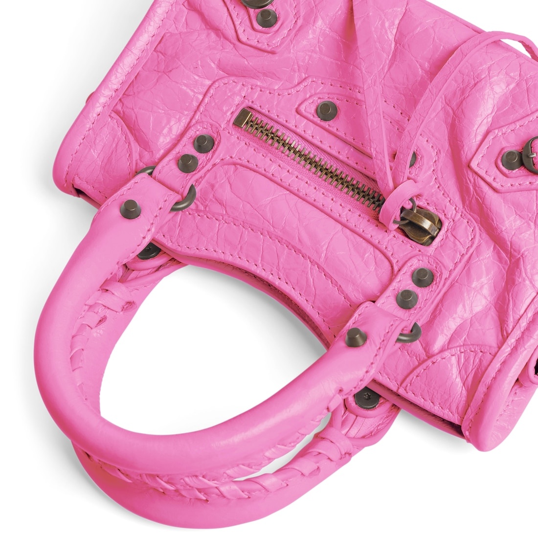 Women's Le City Bag Nano  in Glossy Pink - 6