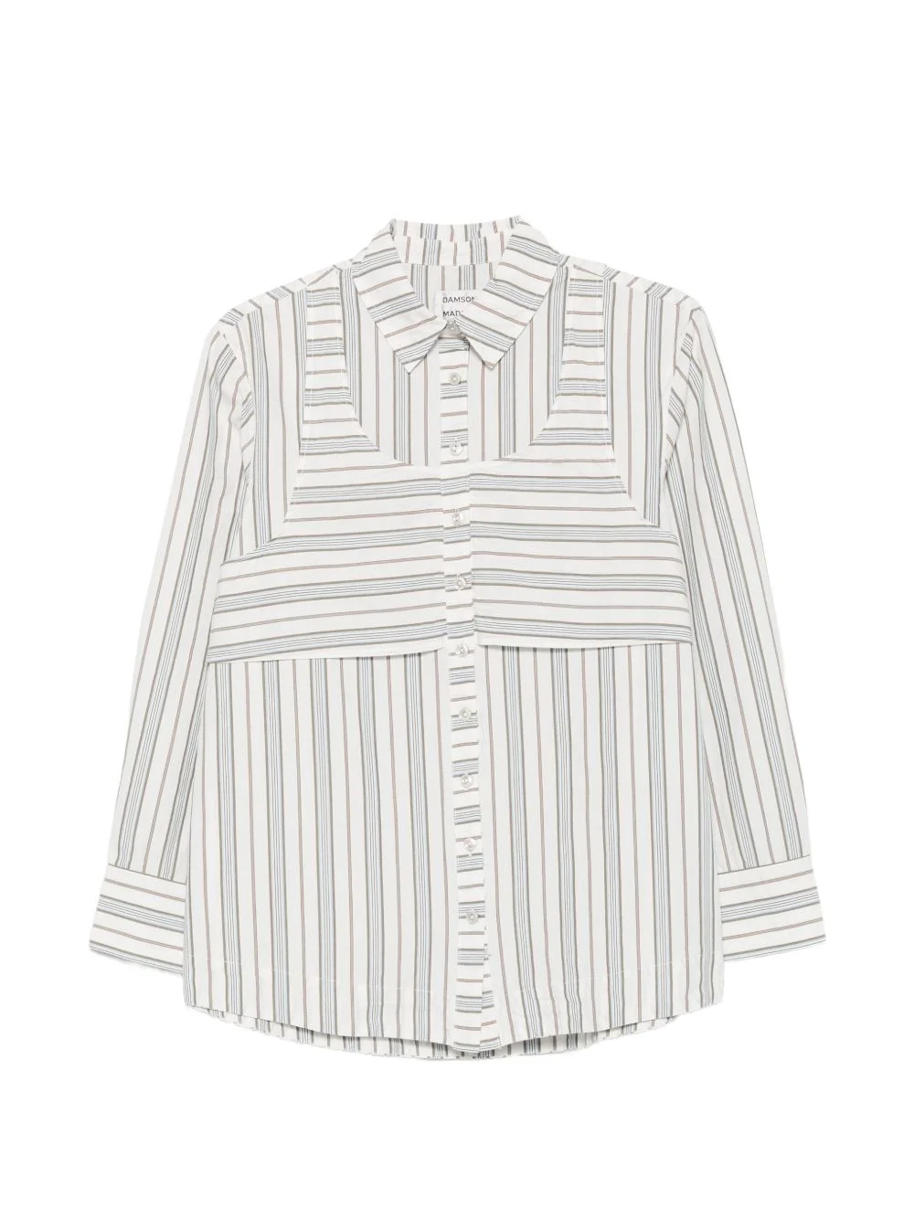 Valeria double-layer striped shirt - 1