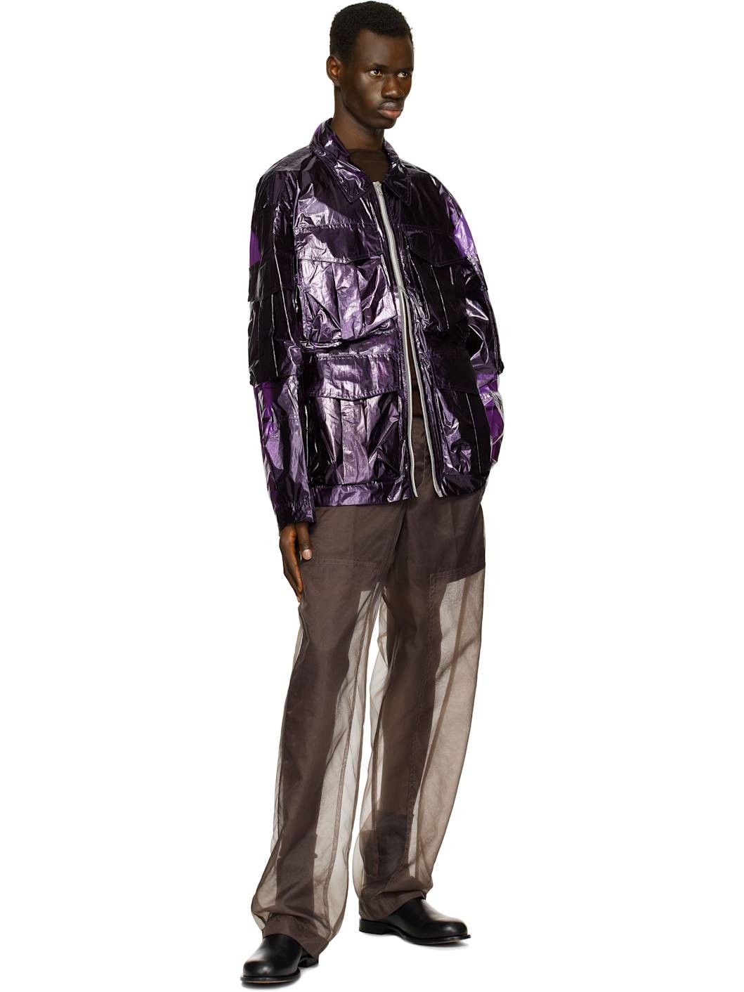 Brown Layered Trousers - 4