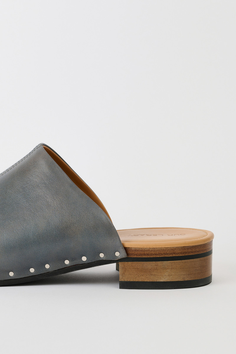 Naoto Clog Deep Sky Leather 3