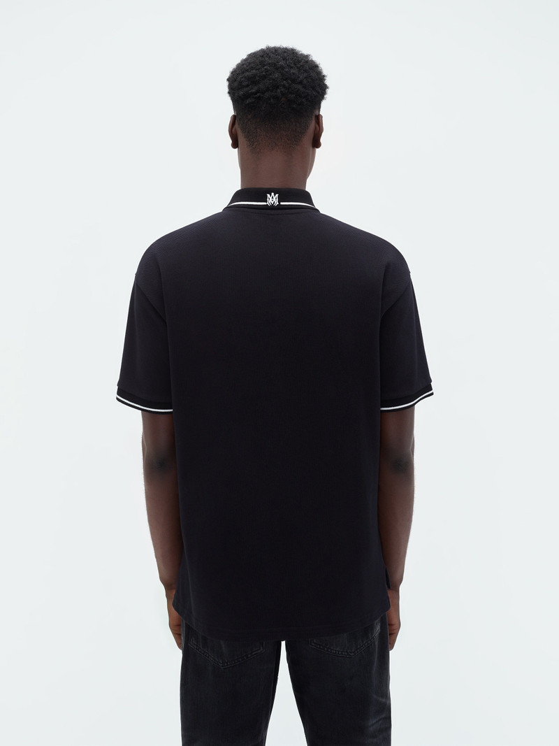 AMIRI ARTS DISTRICT PIQUE POLO 4