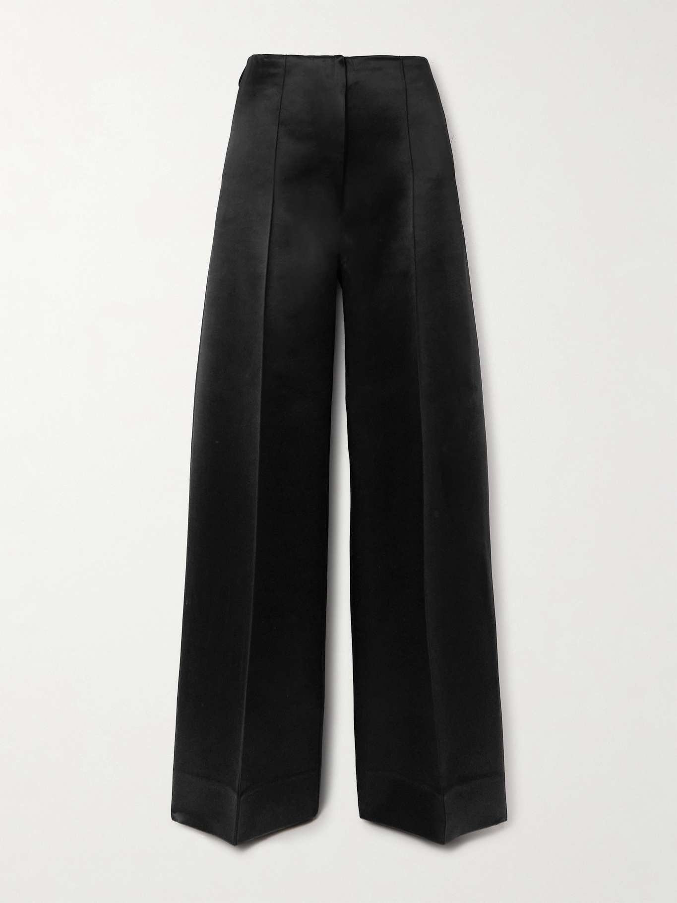 Satin wide-leg pants - 1