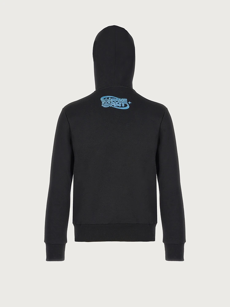 LIMITED EDITION FERRAGAMO X SHXPIR HOODED SWEATSHIRT - 4